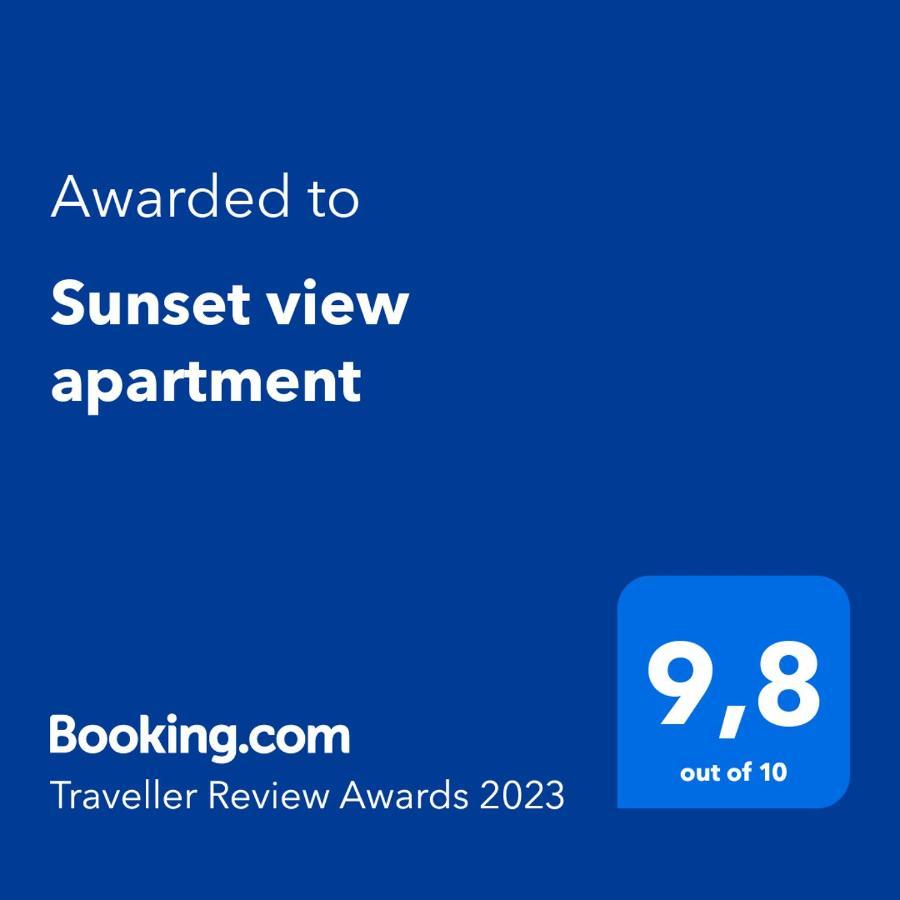 Sunset View Apartment Afissos Bagian luar foto